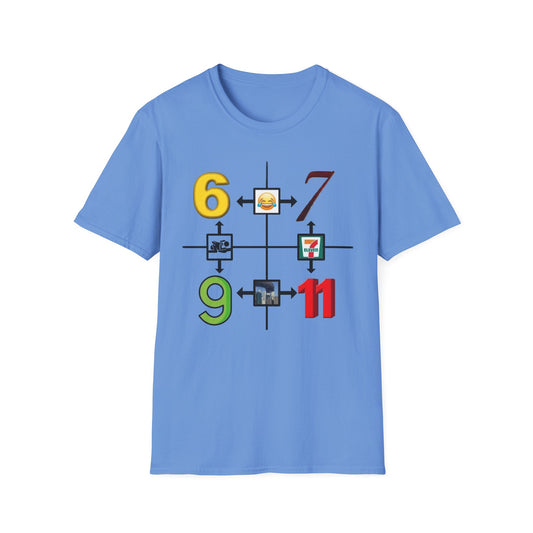 67 911 Map T-Shirt